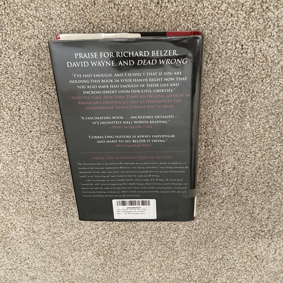 Hit List Hard Cover Book by Richard Belzer and David Wayne - Picture 3 of 5